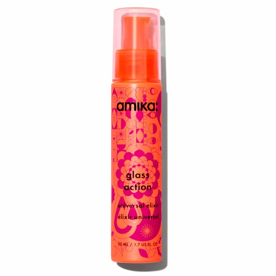 Clearance Amika Glass Action Hydrating Hair Oil Universal Elixir