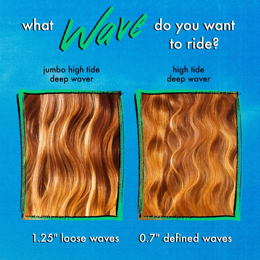 New Amika Jumbo High Tide Deep Waver Beach Waver Hair Curler