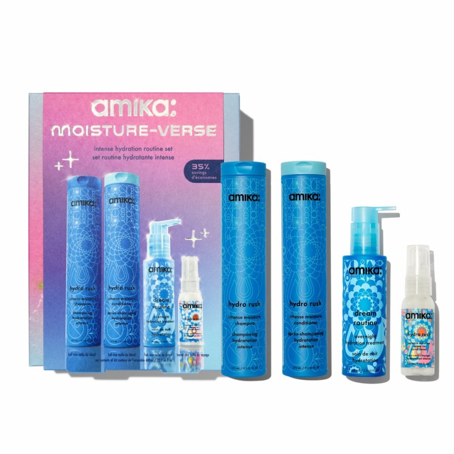 Online Amika Moisture-Verse Intense Hydration Routine Set