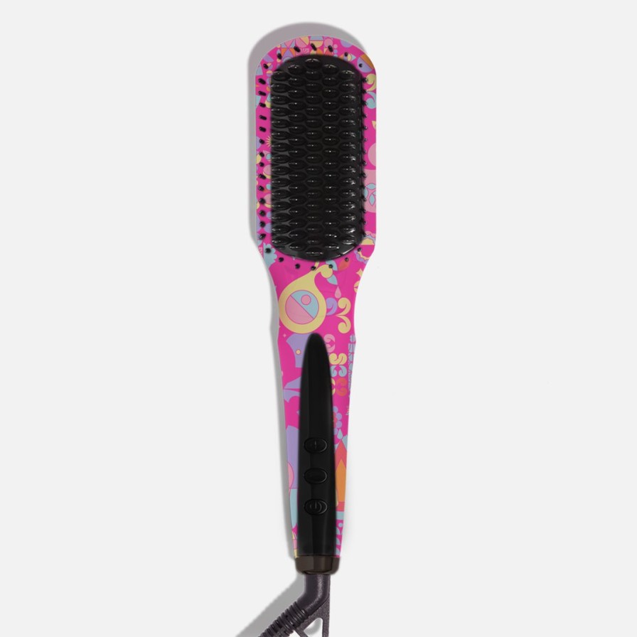 Clearance Amika Spring Fling Polished Perfection Hair Straightening Brush Set